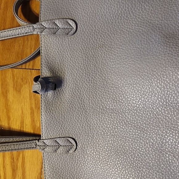 BCBG Light Gray Tote - Picture 8 of 16